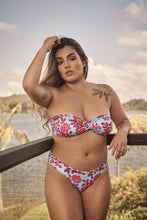 Cargar imagen en el visor de la galería, April Swimwear Miami SwimShow, handmade embroidery - Swimwear Store, Beach clothes, Bikini, two piece swimsuit, Tankini, sunbathers, deluxe, swimwear unique designs, LUXURY SWIM DRESS, beach pantyhose, swimwear for sale, Swimsuit today, fashion swimwear, swimwear for this summer, miami, Made in Colombia, Hand embroidered swimwear, Summer clothes, swimsuit